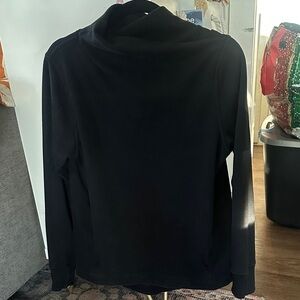 Athleta Black Hoodie Sweatshirt